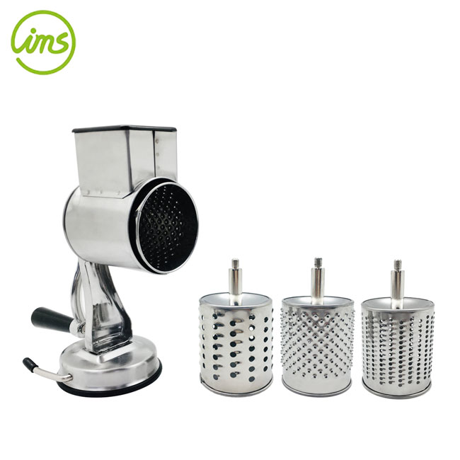 Manual Rotary Grater, 3 Blades